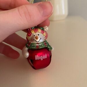 Abigail Jingle Ornament